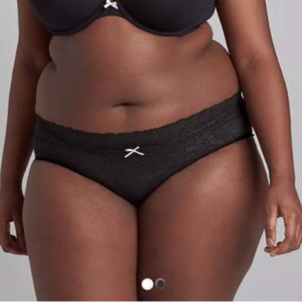 Lane Bryant Cacique Stretch Lace Hipster Panty 18/20